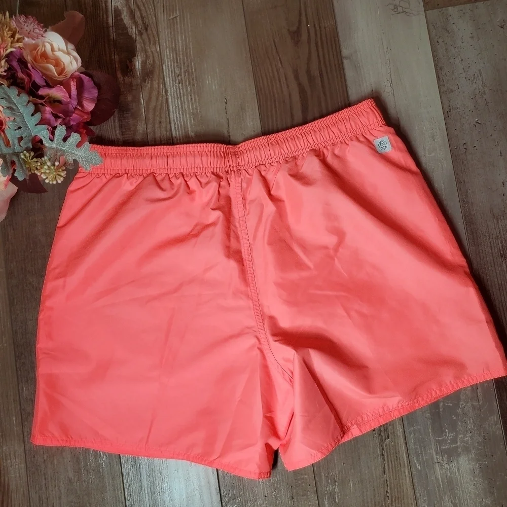 NWT Adidas Performance Solid Board Shorts Men's Swim Trunks Swim Shorts Neon